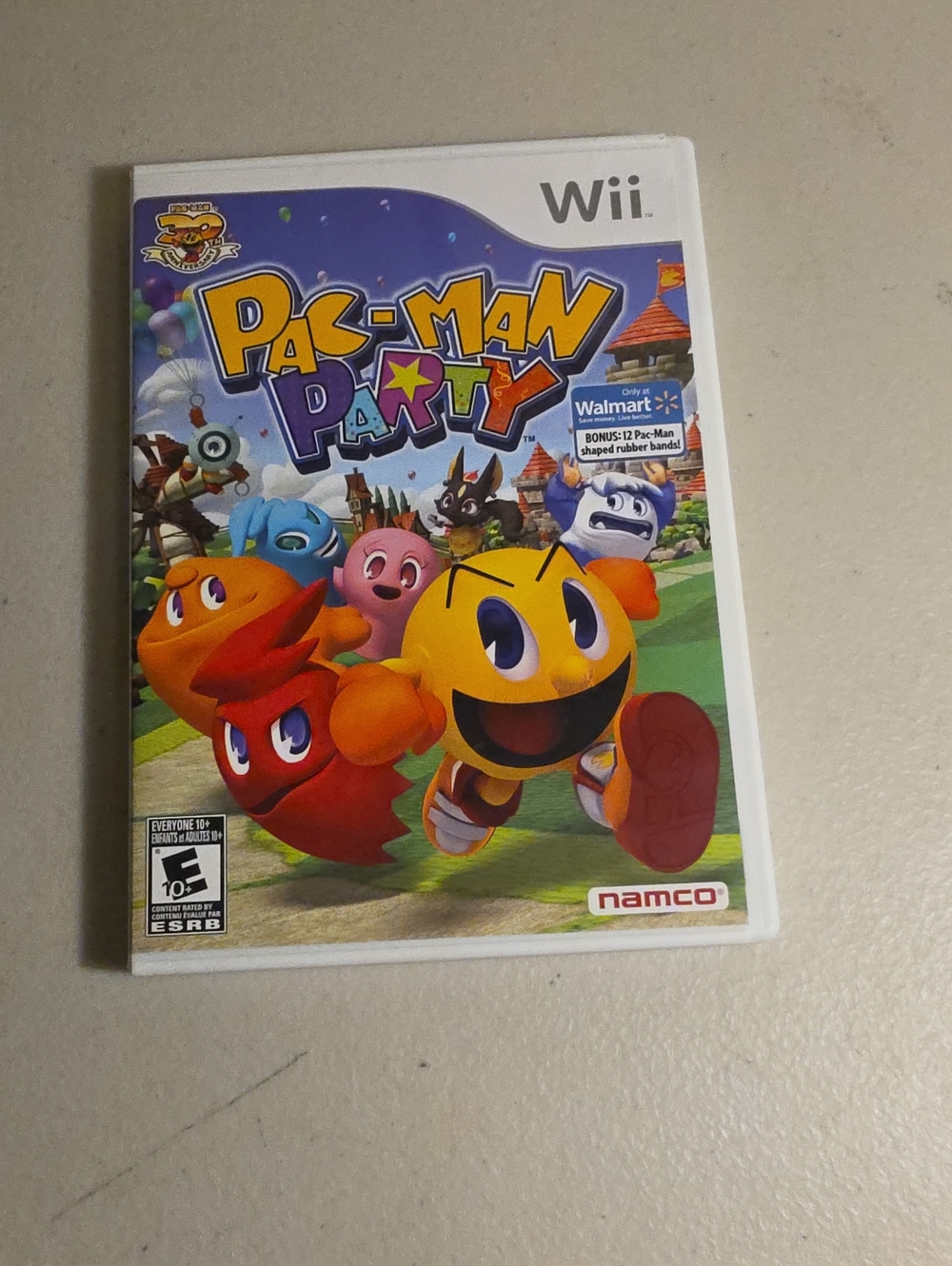 Bandai Namco Pac-Man Party Wii Video Game Multicolor